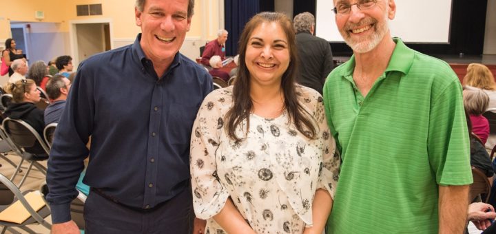 Our future State Senator Manka Dhingra (D) with our current State Representatives, Roger Goodman (D) and Larry Springer (D).