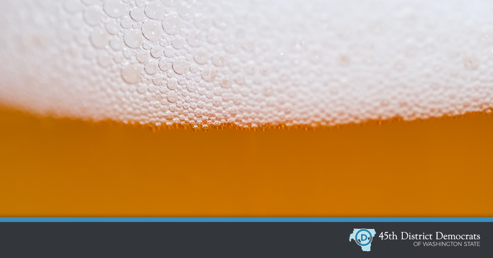 Carbonation bubbles.