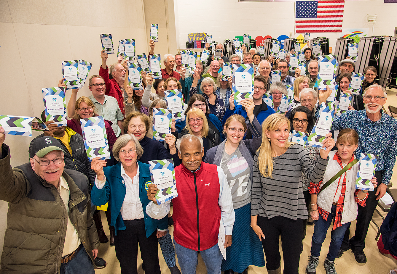 2018 Endorsements Guide group photo.
