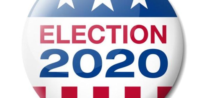 Election 2020 button