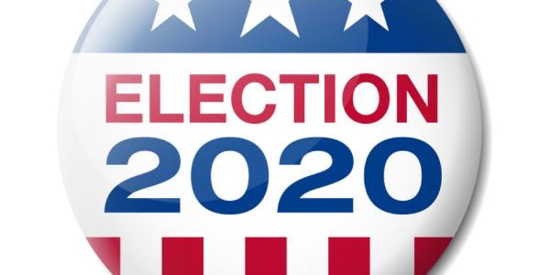 Election 2020 button